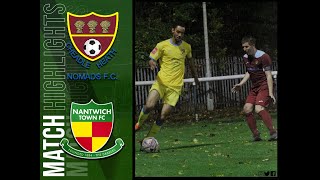 Cheadle Heath Nomads 25 Nantwich Town  Cheshire Senior Cup First Round  011122 [upl. by Dickie]