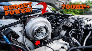 This New N55 Top Mount Turbo Kit Changes Everything  F30 335i [upl. by Arodnap86]