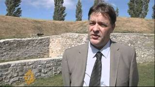 Gladiator school ruins unveiled in Austria [upl. by Gilli]