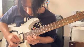 Serrana arpeggios section by Jason Becker rough cover by Tim Tran [upl. by Brandy]