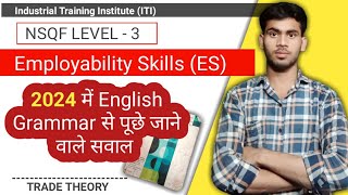 Employability Skills ES Important Questions 2024  iti mock test [upl. by Nagam72]