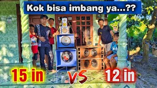 Mengejutkan‼️5 ampere kecil buat speaker 15 in berani di batle kan [upl. by Weigle]