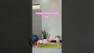 Inner Core ampSide Ab shorts workout health fitness [upl. by Eiluj]