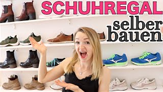 SCHUHREGAL 👠 selber bauen DIY [upl. by Leuqram796]