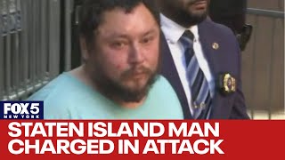 Staten Island man charged for suckerpunch attack of 81yearold woman on UWS [upl. by Suicul]