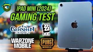 iPad Mini 2024 Gaming Test  Zenless Zone Zero Genshin Impact PUBG amp COD Warzone [upl. by Lynnea867]