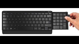 Posturite Number Slide Compact Keyboard  Ergolink [upl. by Cristoforo]