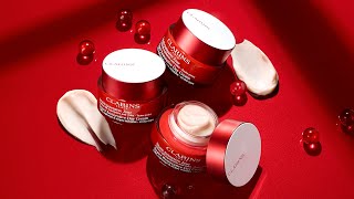 Super Restorative Day amp Night Creams  Clarins [upl. by Arocal]