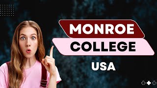 Monroe College USA  Study In USA  Shiksha Study Abroad [upl. by Oneida]