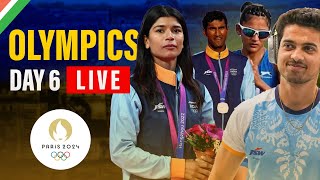 Paris Olympic 2024 Day 6 Live  Shooting amp Badminton action live [upl. by Neo]