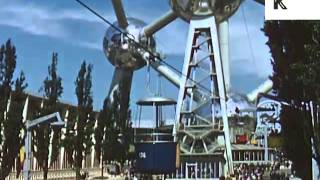 Expo 58 Brussels Worlds Fair 1958 Home Movies [upl. by Adnohrahs]