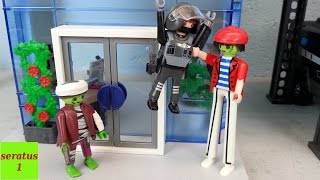 Angriff auf die SEK Zentrale Playmobil Film seratus1 Polizei [upl. by Oidacra302]