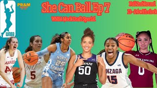 She Can Ball  2024 WNBA MOCK DRAFT 20  Round 2  Deja Kelly  TeHina Paopao  NCAA Basketball [upl. by Aihsek759]