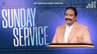 Sunday Service  Bishop Dr V Rangaraju  10th November 2024  NJC Bangalore  NJHM [upl. by Eissirc]