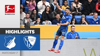 Drama In The Final Minutes  TSG Hoffenheim  VfL Bochum 1848 31  Highlights  MD 7 – Bundesliga [upl. by Ehtyaf]