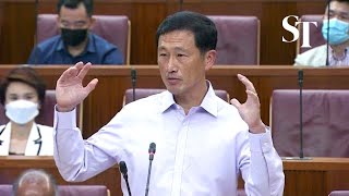 Minister Ong Ye Kung on Singapores Free Trade Agreements and Ceca [upl. by Sugihara]