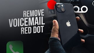 How to Remove iPhone Voicemail Red Dot tutorial [upl. by Harbird]