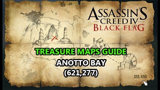 Assassins Creed IV Black Flag  Treasure map Anotto Bay 621277 [upl. by Aran]