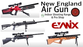 New Airguns 2022 Shot Show EVANIX CloudIBEXRaptor Regulated Semi Autos amp 580cc CF Tanks [upl. by Leiram125]