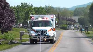 Engine 107 And Ambulance 159 Responding 5172013 [upl. by Thormora]