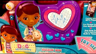 DOC MCSTUFFINS ROCKIN DOC SingAlong Boombox TOY REVIEW [upl. by Nwahsor]