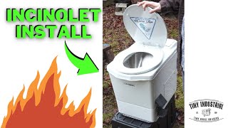 Incinolet Toilet Installation [upl. by Sedgewick]