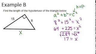 The Pythagorean Theorem and Pythagorean Triples Examples Geometry Concepts [upl. by Aifas]