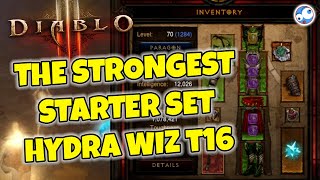 Wizard gets the BEST SET  Hydra T16 Season 28 Diablo 3 Guide Rites of Sanctuary Alter [upl. by Uriia434]