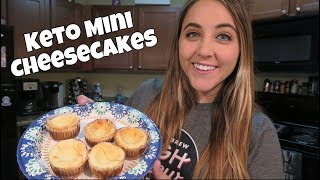 Keto Friendly Mini Cheesecakes  Quick amp Easy Keto Dessert [upl. by Longerich]