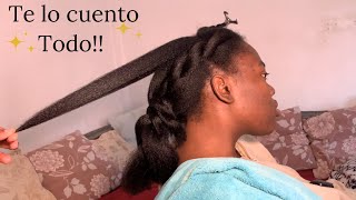 Como hacer crecer el cabello afro 4c  COMO HACER CRECER el cabello rápido [upl. by Ledeen]