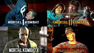 Mortal Kombat  All Guest Characters Fatalities 2011  2024 MK9  MK1 [upl. by Aldrich]