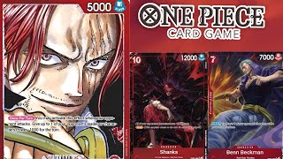 Shanks The Red Control Deck OP09 TCG Deck Guide [upl. by Woo718]