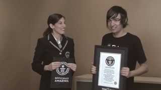 Fleksy Keyboard Breaks the Guinness World Record for Fastest Texting [upl. by Melentha]