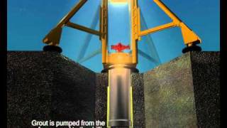 Sub Sea Turbine Pile Mooring Unit [upl. by Sarena]