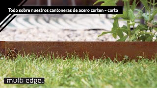 Todo sobre nuestros cantoneras de acero corten  corto [upl. by Aihselef]