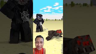 steve venom VS minecraft mobsminecraft gameplay shorts [upl. by Anyrak]