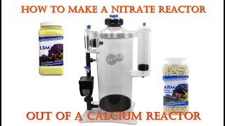 How to make a Nitrate Reactor out of a Calcium Reactor [upl. by Ynneb]