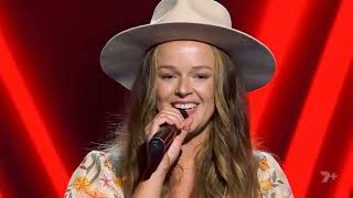 Candice Casagrande  Fields Of Gold  The Voice Australia 2023  Blind Auditions 7 [upl. by Une]