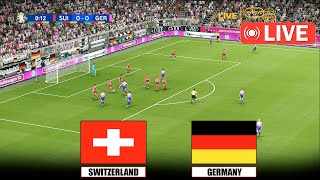 🔴 LIVE Switzerland vs Germany  UEFA EURO 2024  Live match now PES 2021 [upl. by Balf]