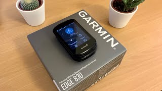 Unboxing and Setup of Garmin Edge 830 [upl. by Akinnor]