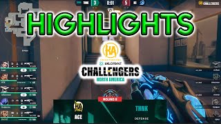 BEST PLAYS From VCT Challengers NA Open Qualifiers 2 Day 3  Valorant [upl. by Gilbye]