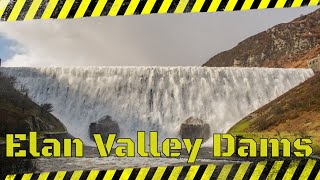 Elan Valley Overflowing Dams4K [upl. by Emersen]