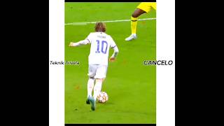 TEKNIK TRIVELA MODRIC realmadrid [upl. by Arbmahs]