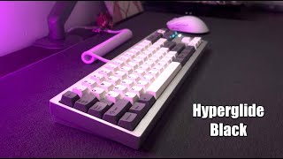 Cycle 7  Cherry Hyperglide Black  GMK Hennessey  Aluminum Plate [upl. by Prussian]