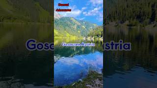 بحيرة جوساو النمساوية gosausee austria travel nature landscape dumuziadventures [upl. by Suoicerp]