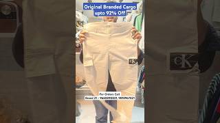 Original Branded Cargo l Export Surplus l badabazar cargo bestcargo denim jeans surplusstock [upl. by Kehsihba]