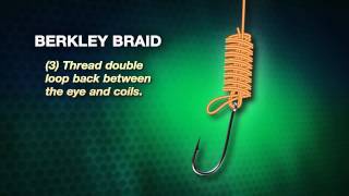 Berkley Braid Knot  Howto Knot Series [upl. by Eckmann]