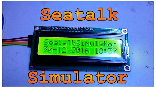 SEATALK SIMULATOR  ARDUINO [upl. by Severn]