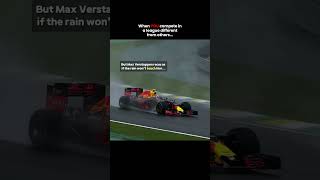 When Max Verstappen gave other Formula 1 drivers a hard time in the rain [upl. by Llechtim]