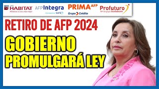 RETIRO AFP 4 UIT GOBIERNO PROMULGARÁ LEY DE RETIRO DE FONDOS AFP HASTA POR S20600 COMUNICADO [upl. by Assecnirp]